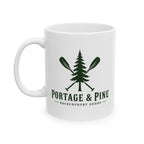 Portage & Pine Paddle Logo Ceramic Mug