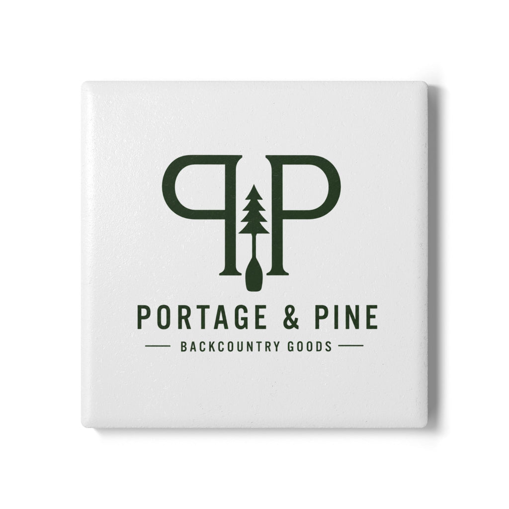 Portage & Pine Monogram Coaster