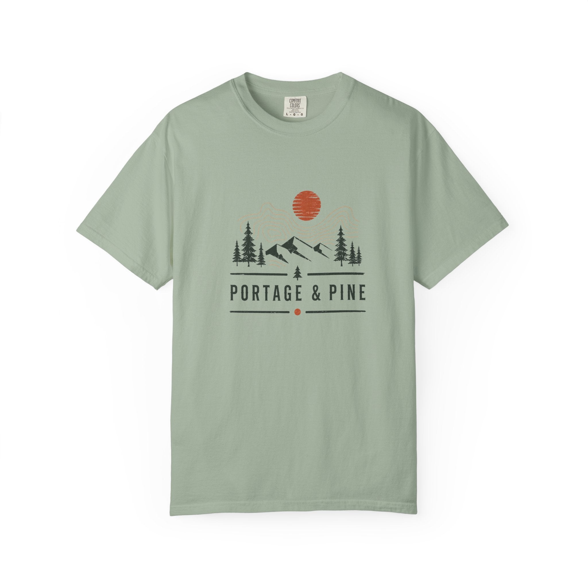 Portage & Pine Retro Topo Ridge Tee