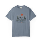 Portage & Pine Retro Topo Ridge Tee