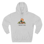 Abstract Peaks Hoodie