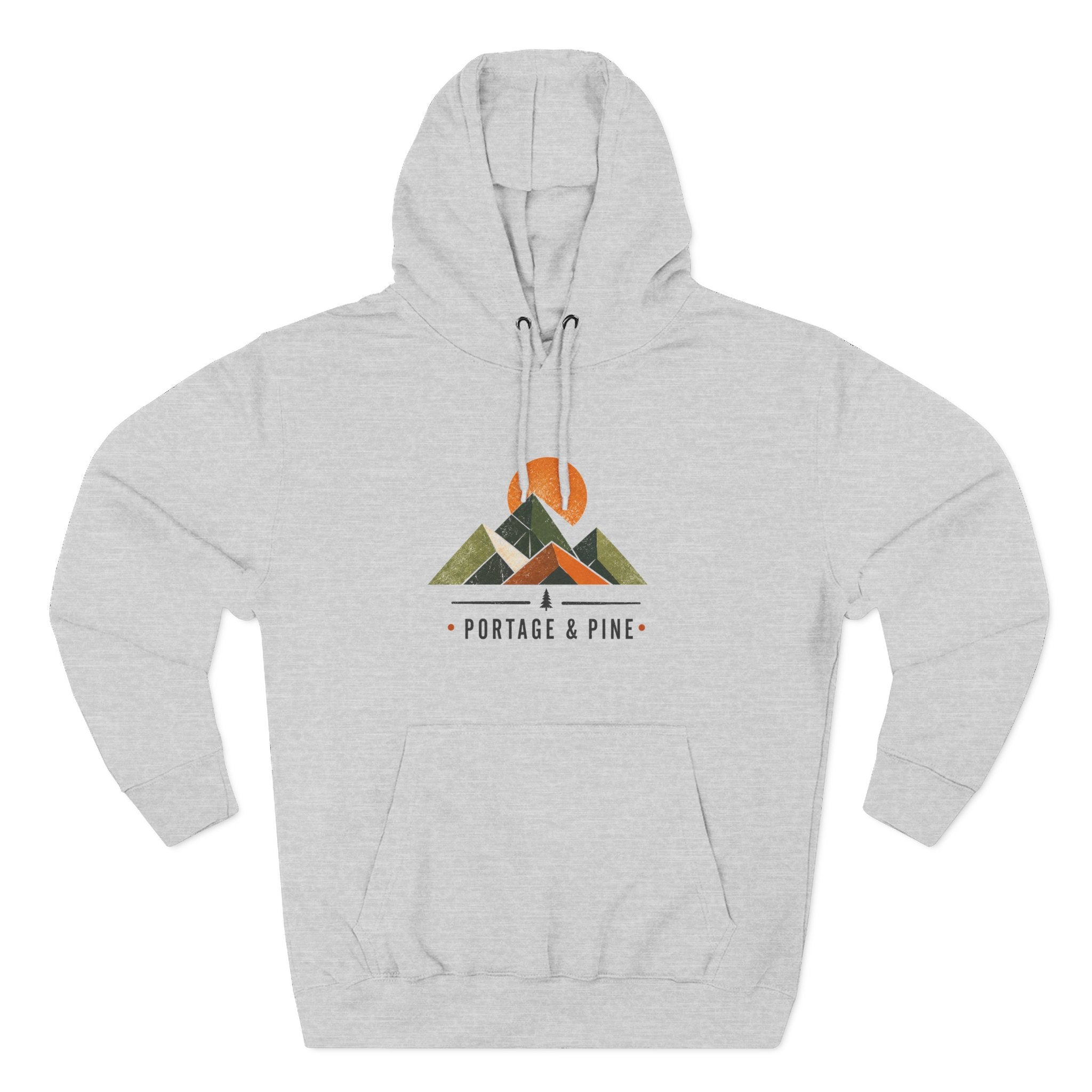 Abstract Peaks Hoodie