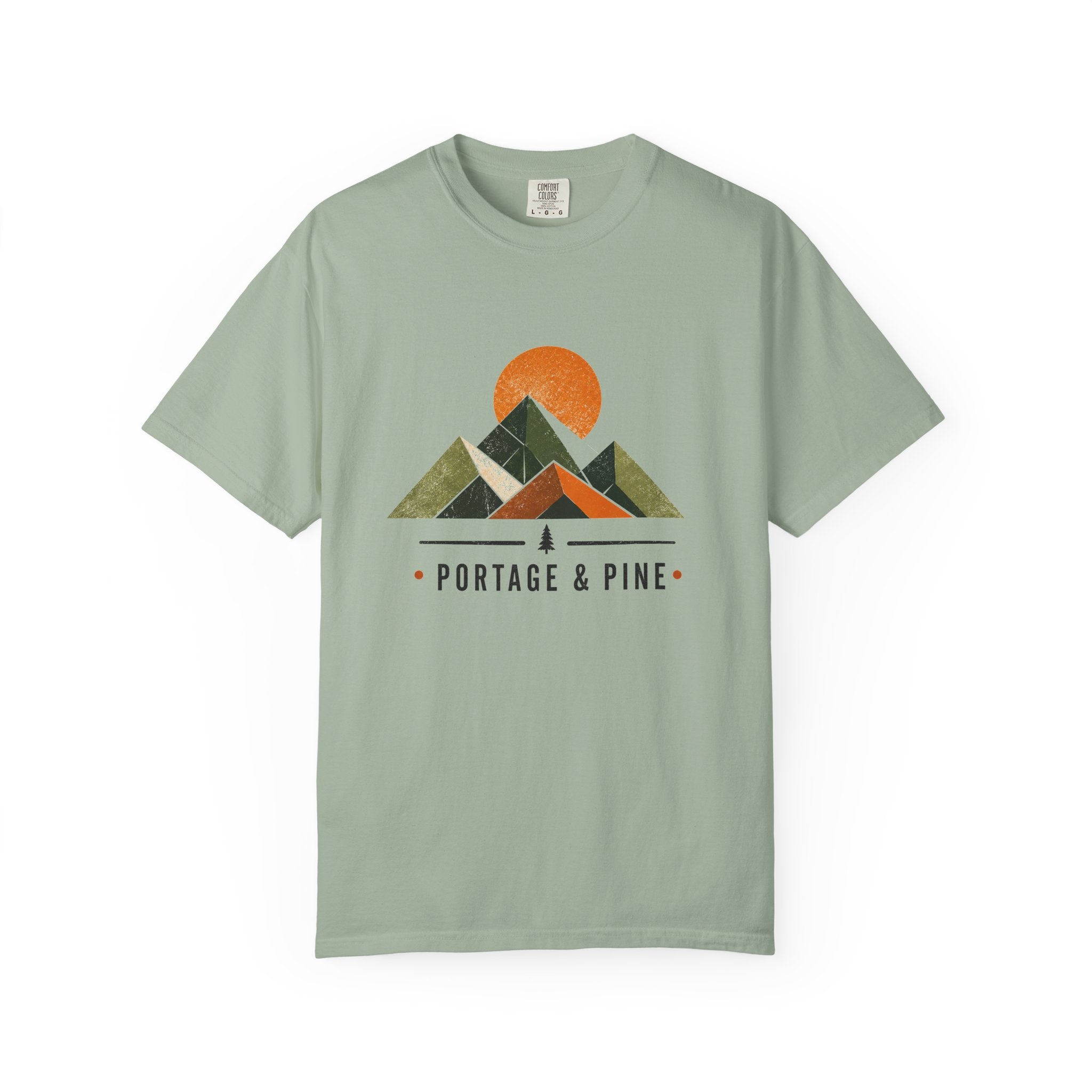 Abstract Peaks Tee