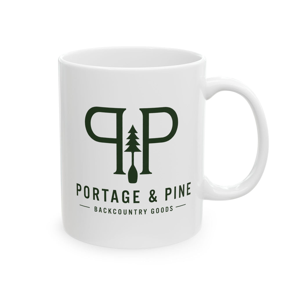 Portage & Pine Monogram Ceramic Mug