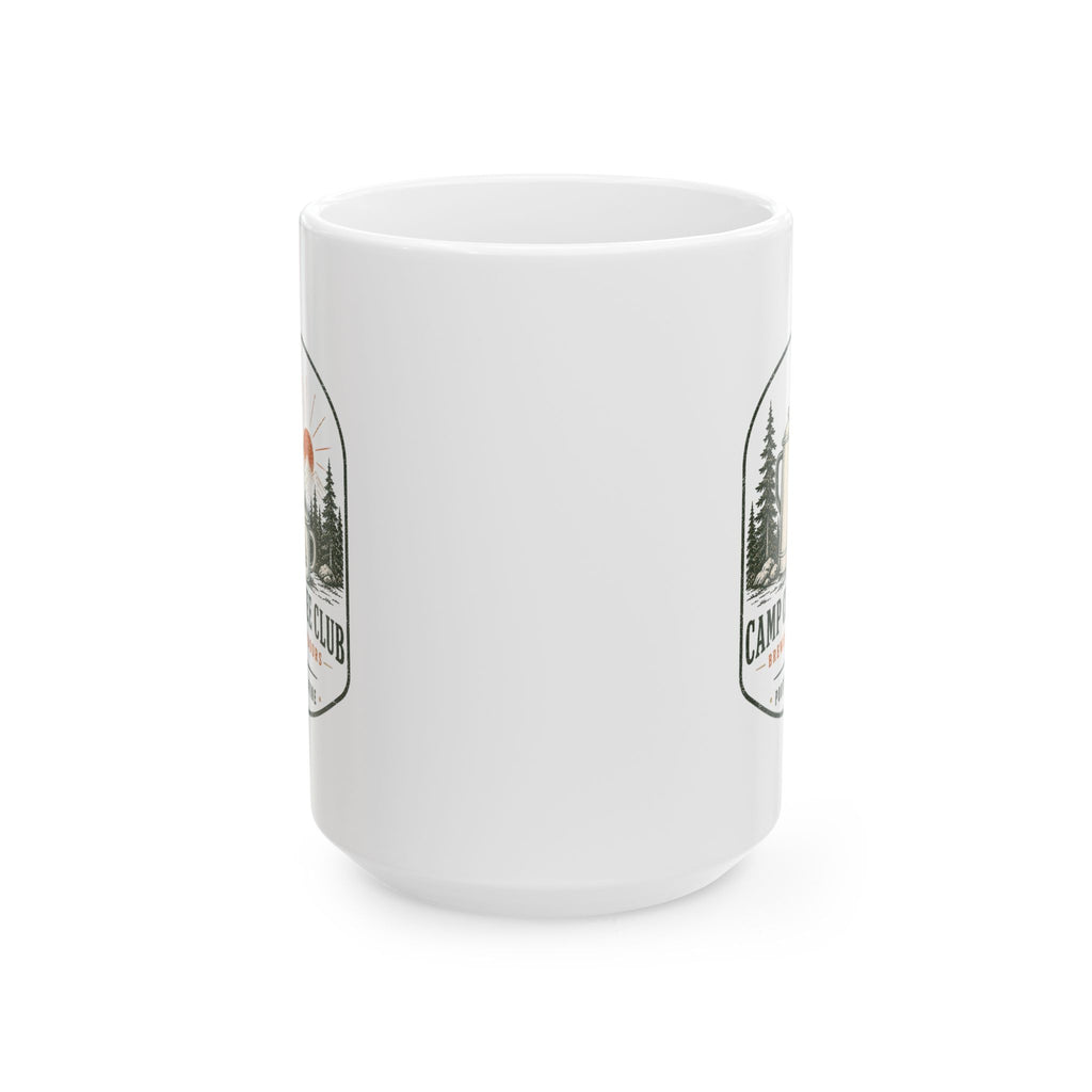 Camp Coffee Club Ceramic Mug
