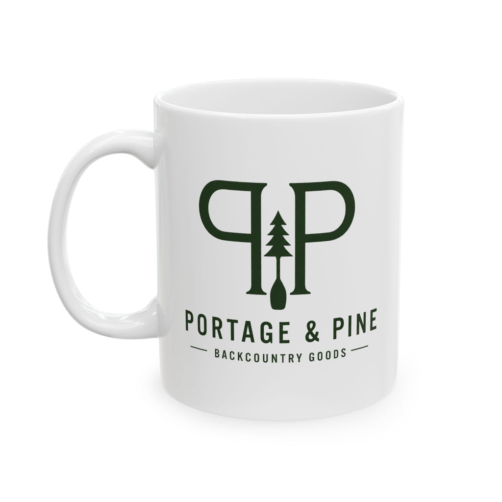 Portage & Pine Monogram Ceramic Mug
