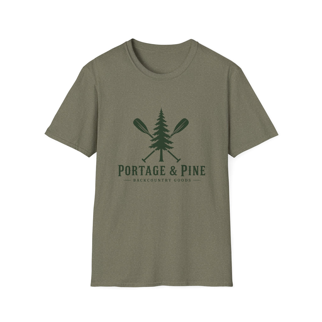 Portage & Pine Paddle Logo Tee