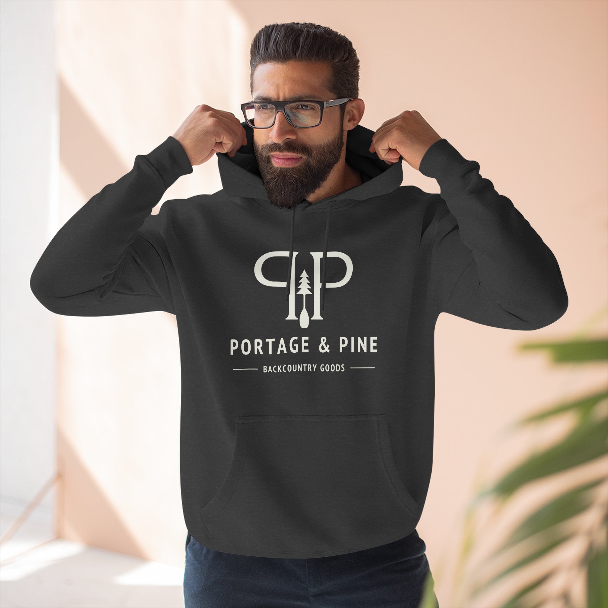 Portage & Pine Logo Hoodie