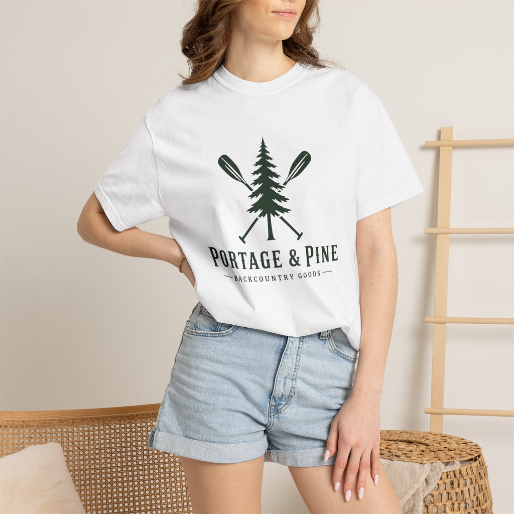 Portage & Pine Paddle Logo Tee