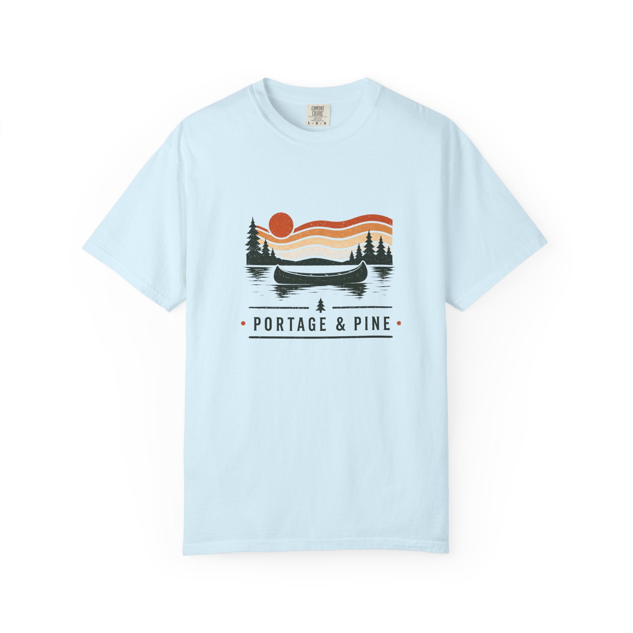 Portage & Pine Retro Canoe Lake Tee