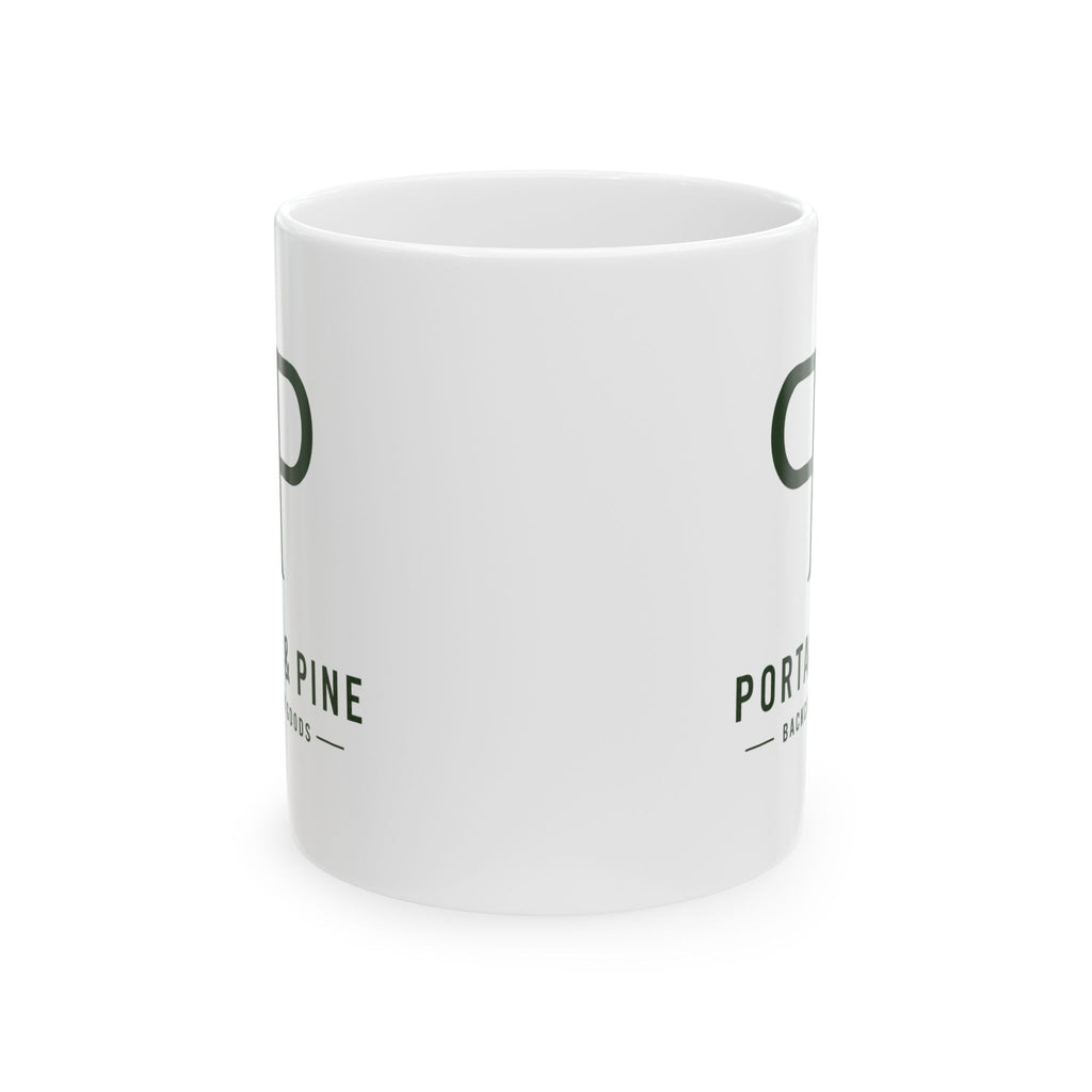 Portage & Pine Monogram Ceramic Mug