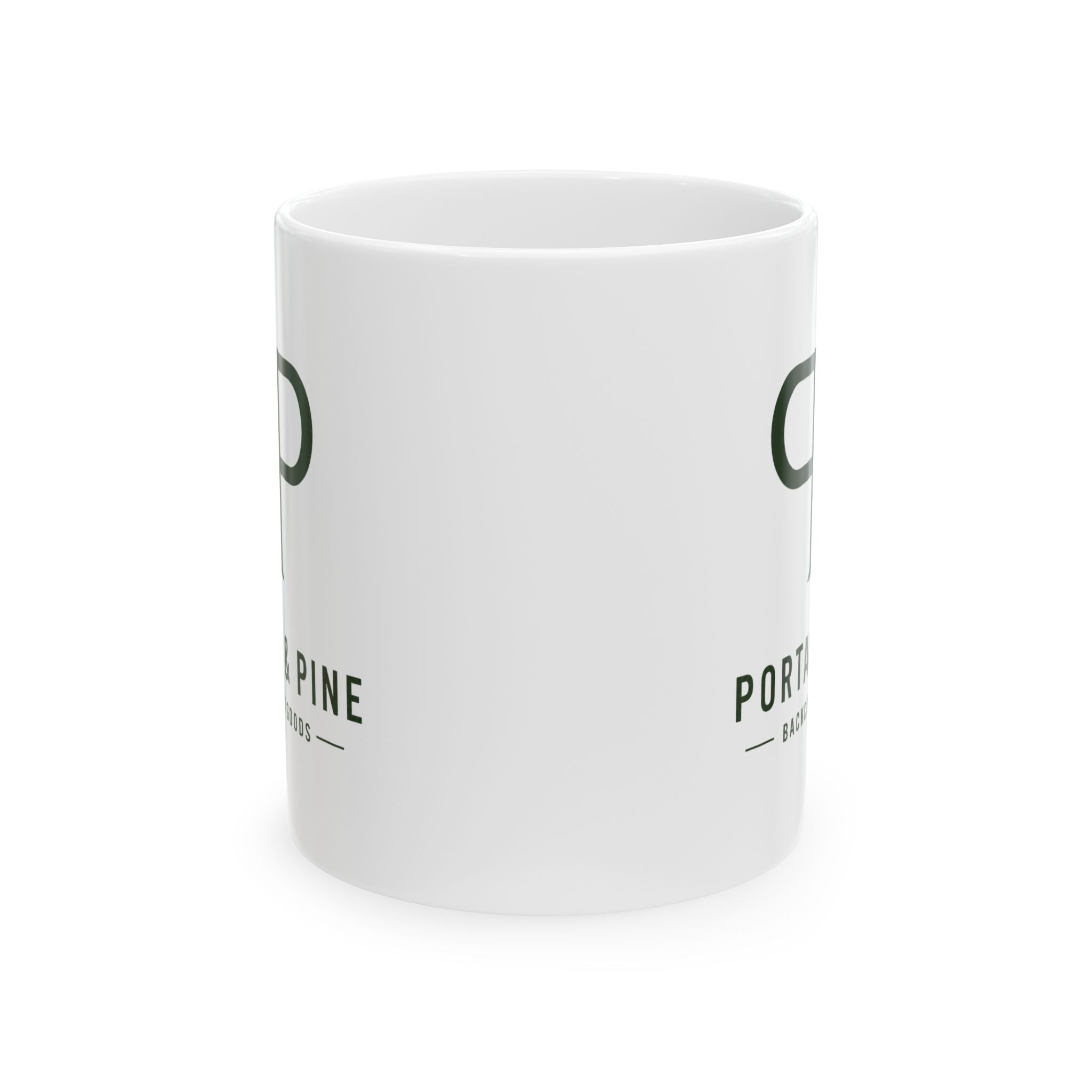 Portage & Pine Monogram Ceramic Mug