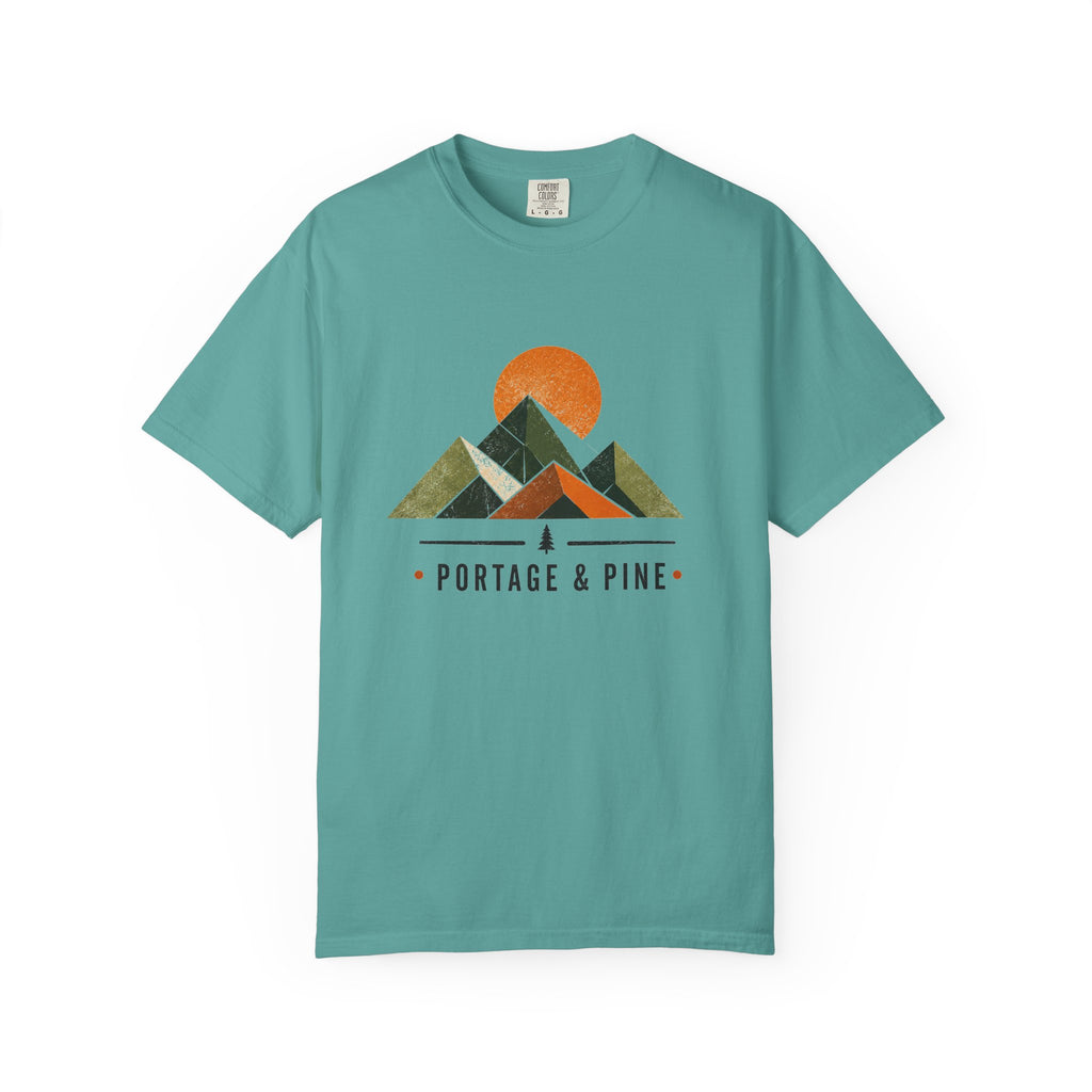 Abstract Peaks Tee