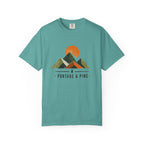 Abstract Peaks Tee