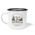 Camp Coffee Club Enamel Mug