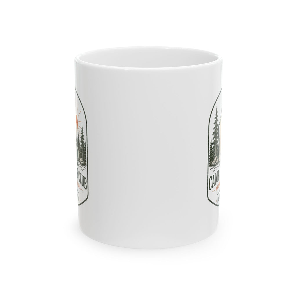 Camp Coffee Club Ceramic Mug